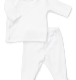 Poetree Kids Comfy Velours Baby Set White