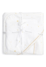 Hooded towel & washcloth Étoile Sand