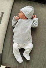 Poetree Kids Comfy Velours Baby Set Grey melange
