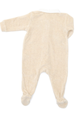 Baby suit velvet Sand