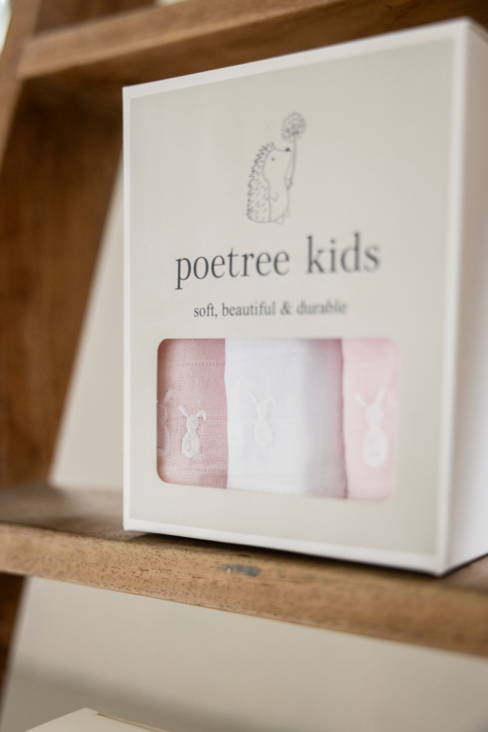 Linges en coton Pink