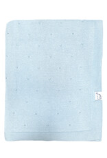 Couverture Berceau Saint Tropez Coton Bleu