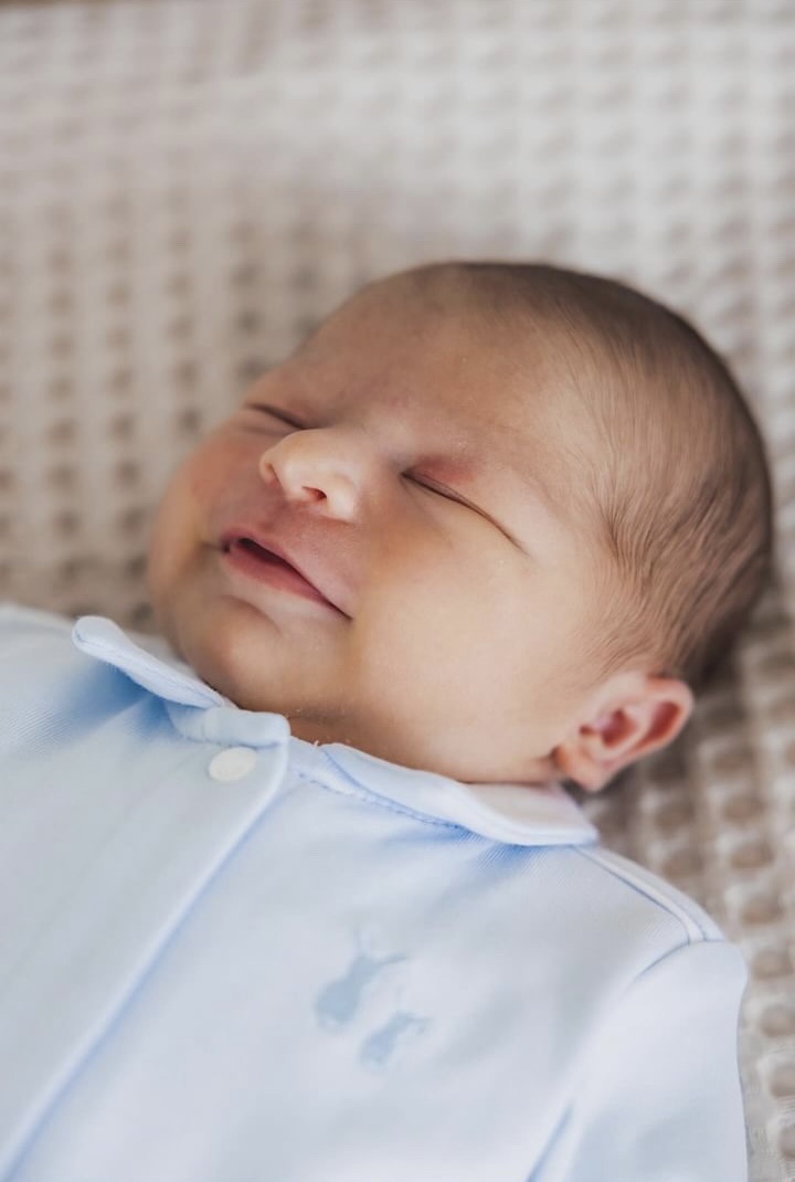 Combinaison bébé Jamie Bleu clair