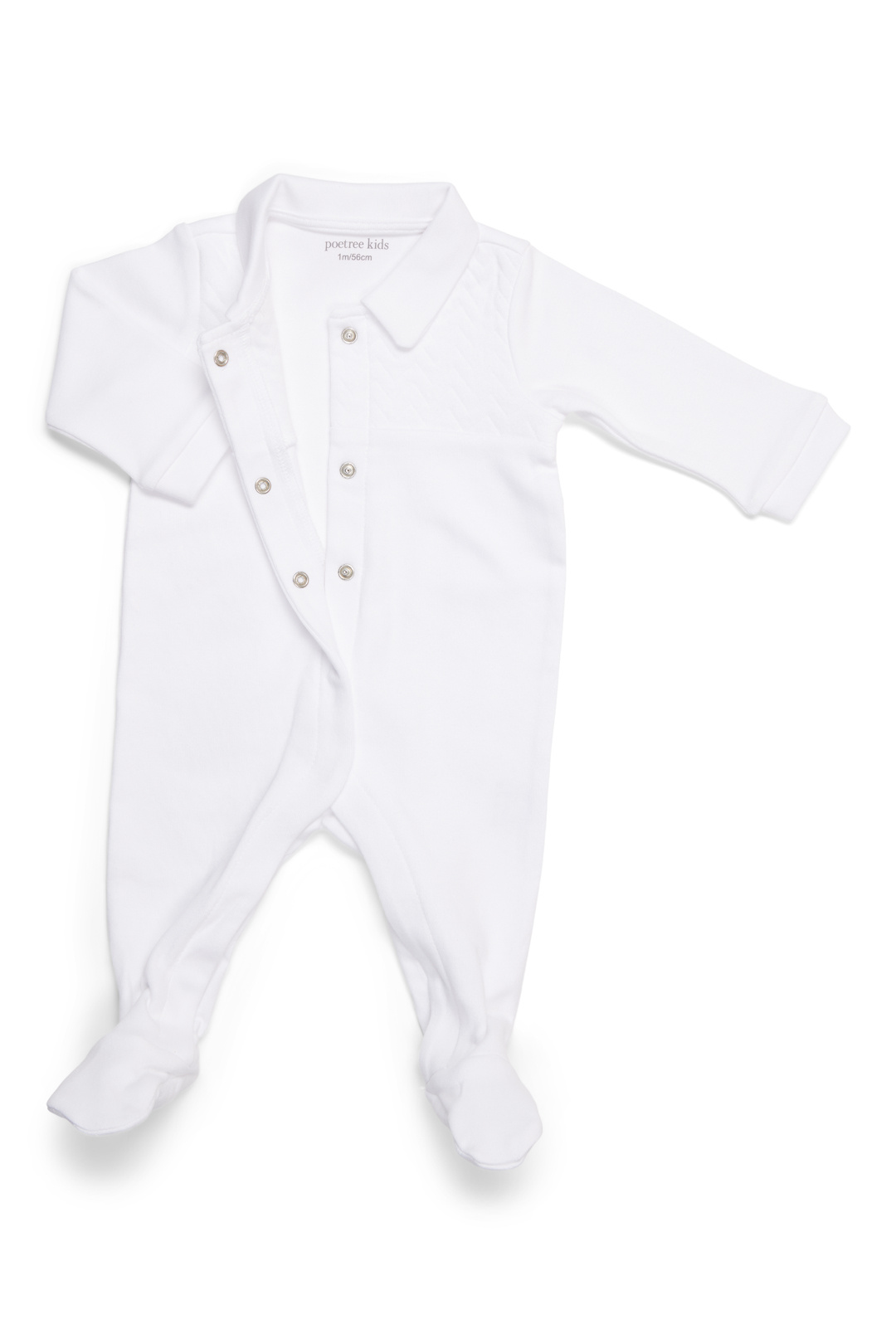 Babypakje Chevron White