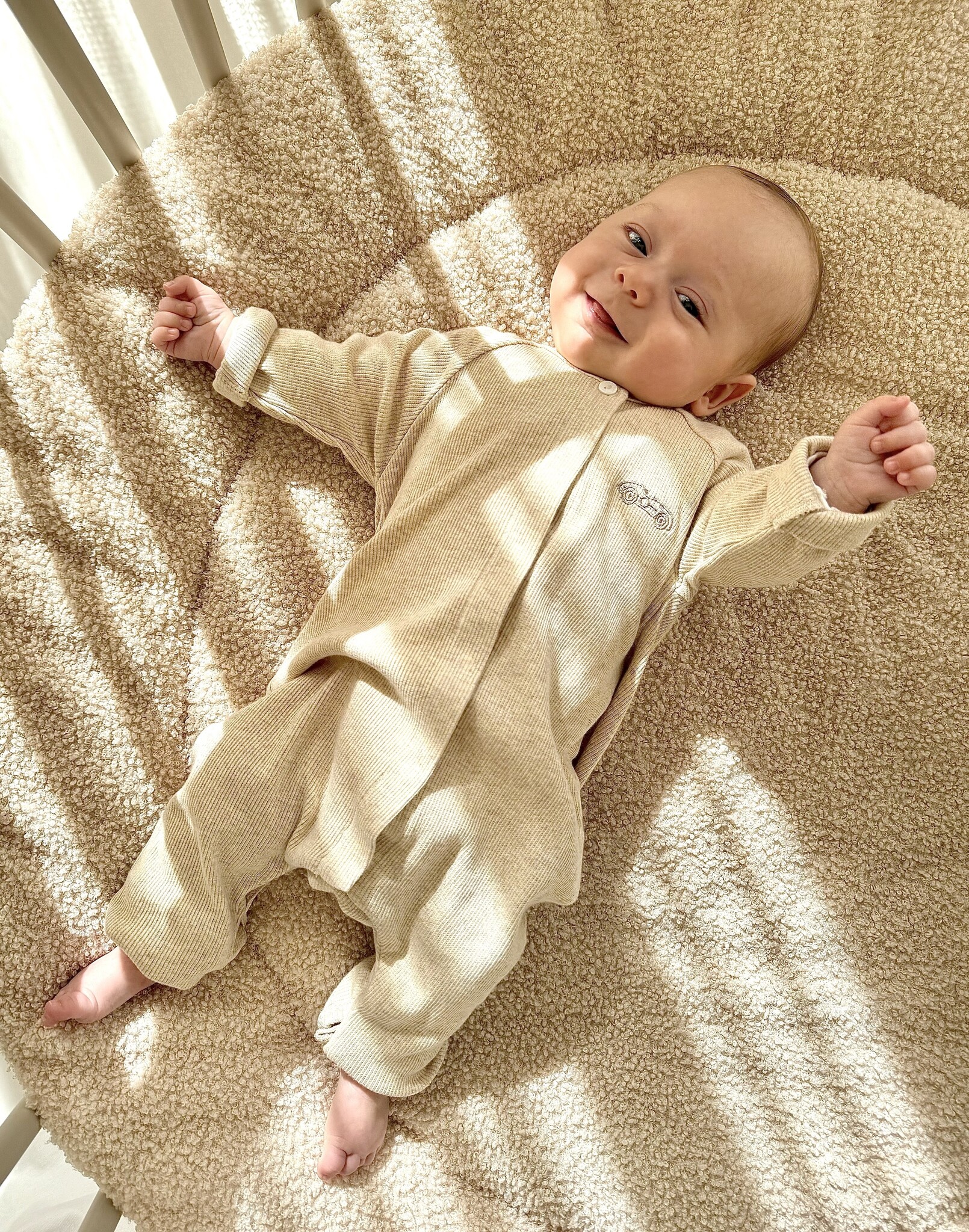 Ollie Baby suit 2x2 rib