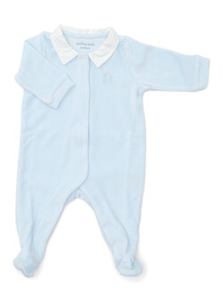 Babypakje Velours Baby Blauw