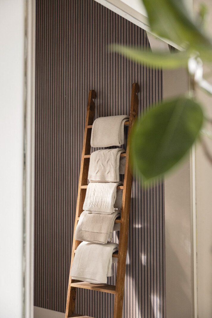 Chamonix Wool Blend Crib blanket Light-Sand