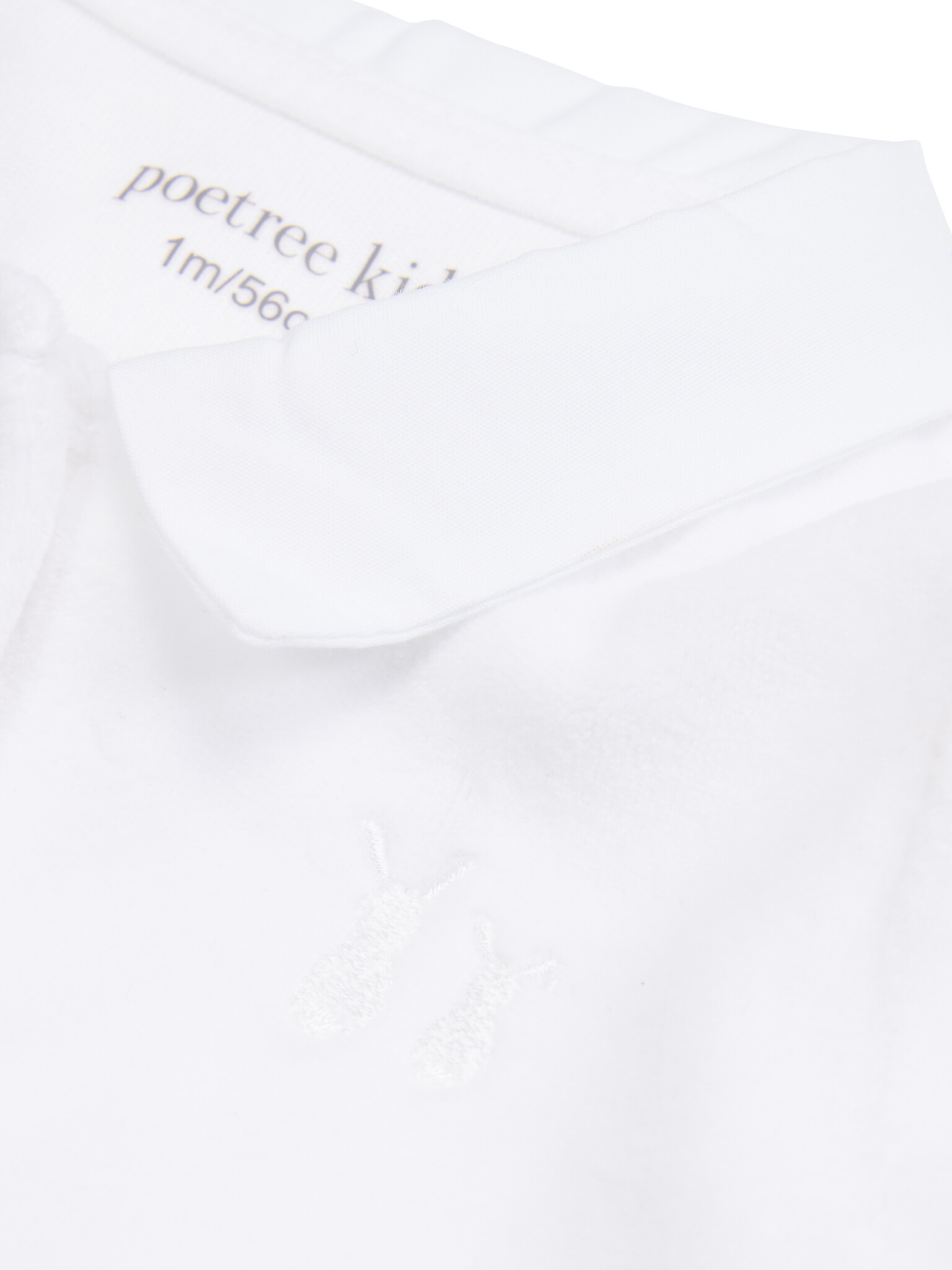 Babypakje Velours Wit