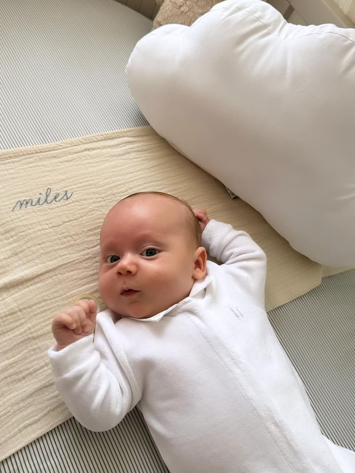 Babypakje Velours Wit