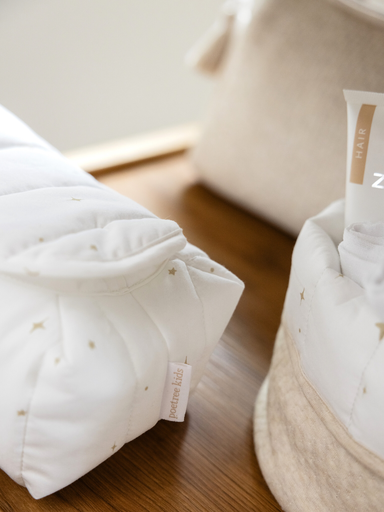 Housse de lingettes humides Étoile Sable