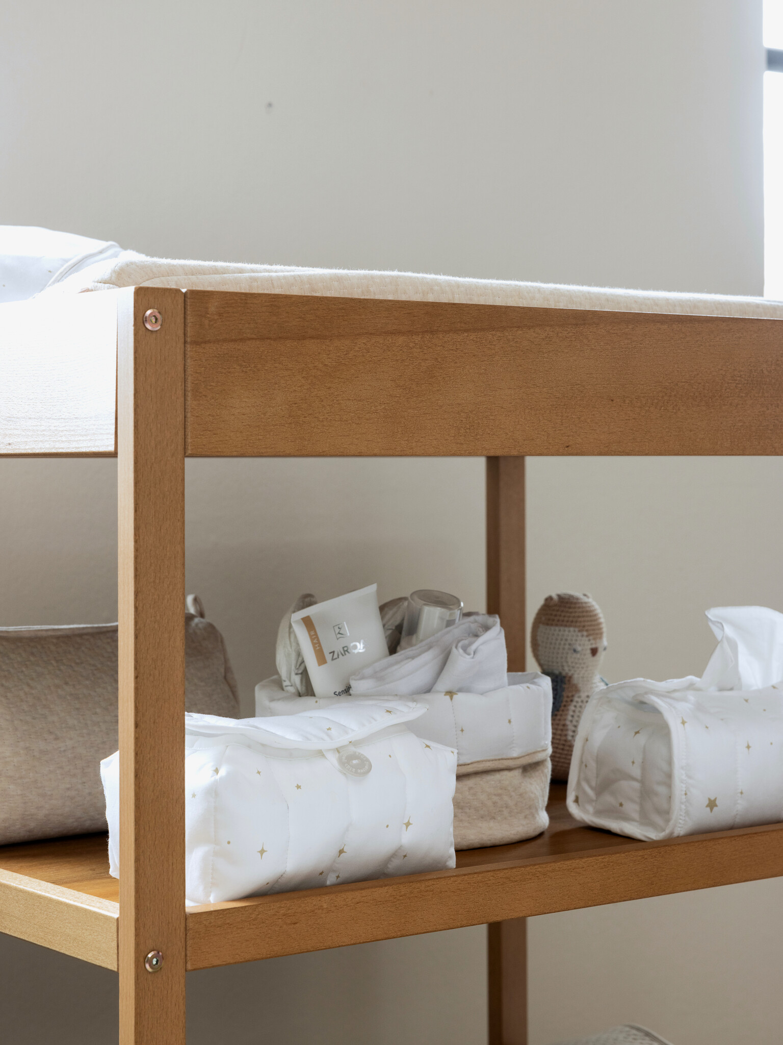 Tissue box cover Étoile Sand