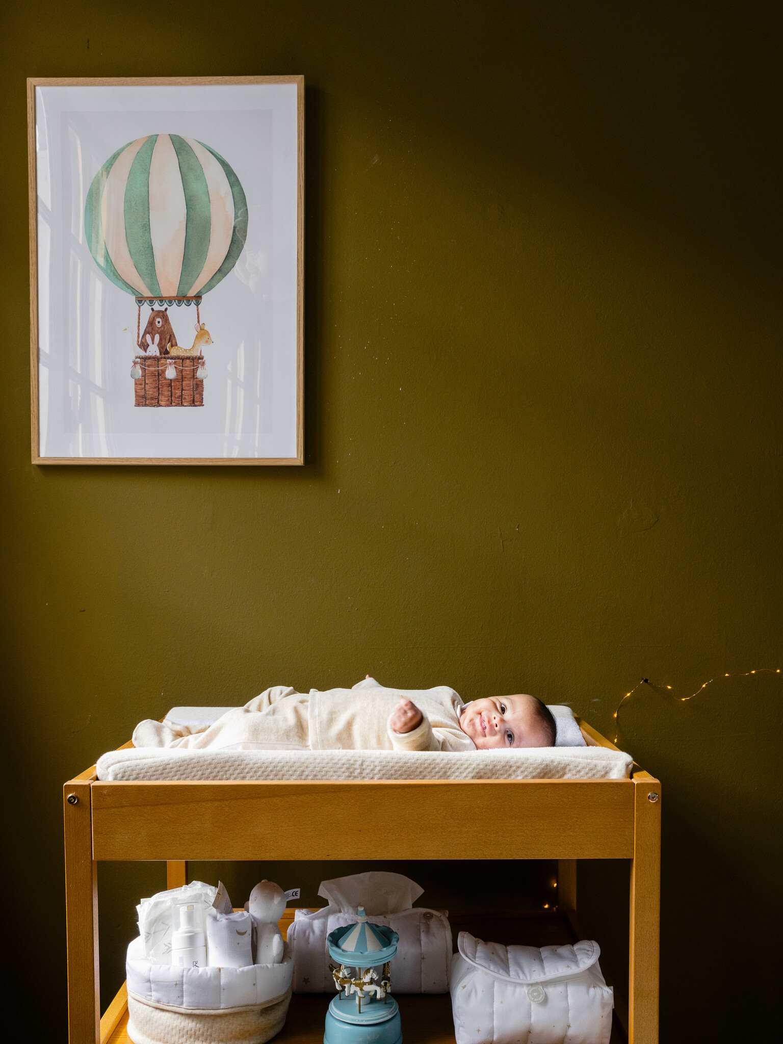 Tissue box cover Étoile Sand