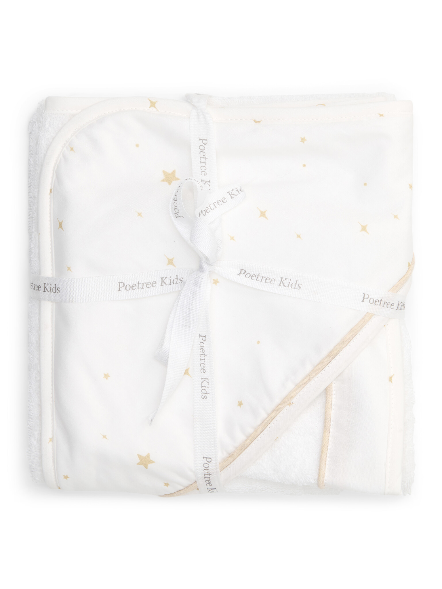 Cape de bain & gant de toilette Étoile Sand