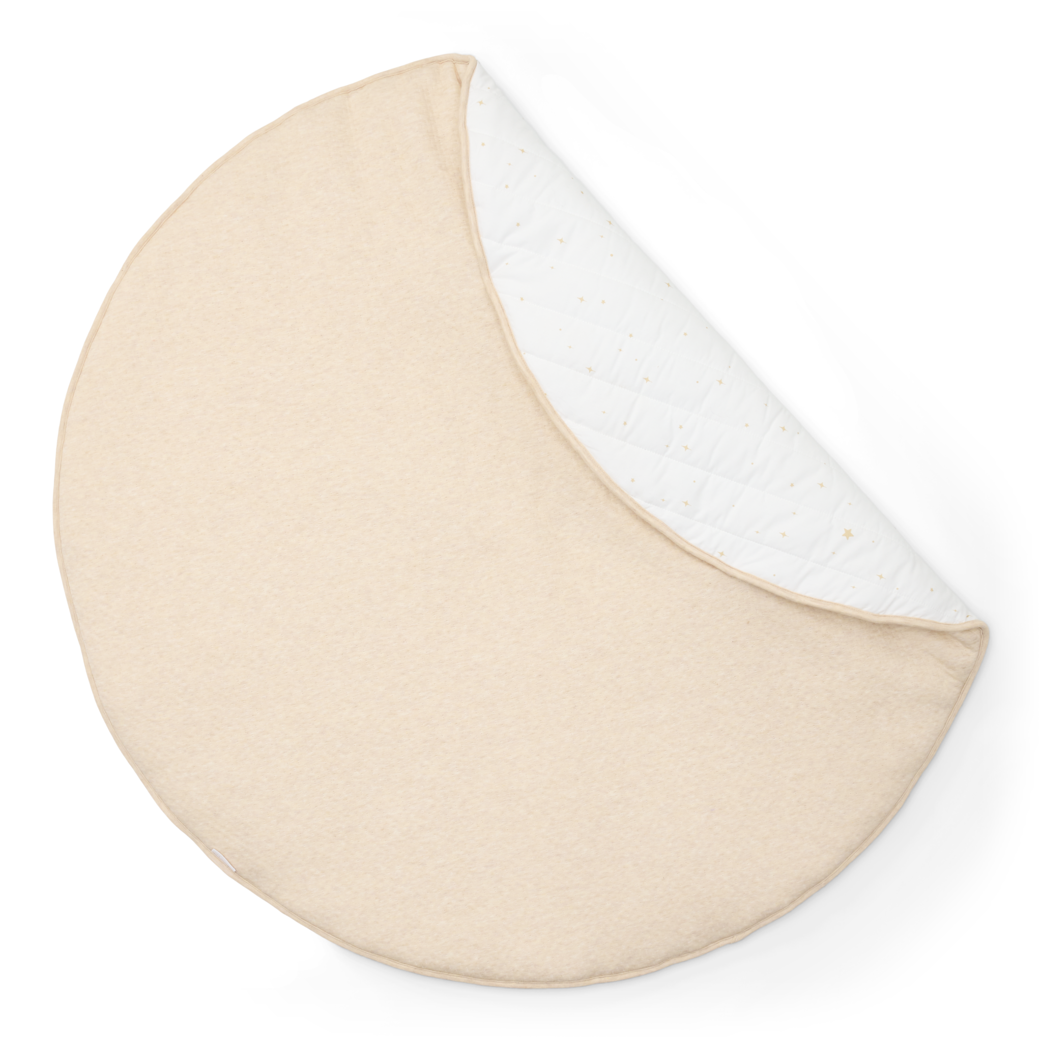 Boxkleed rond Étoile Sand