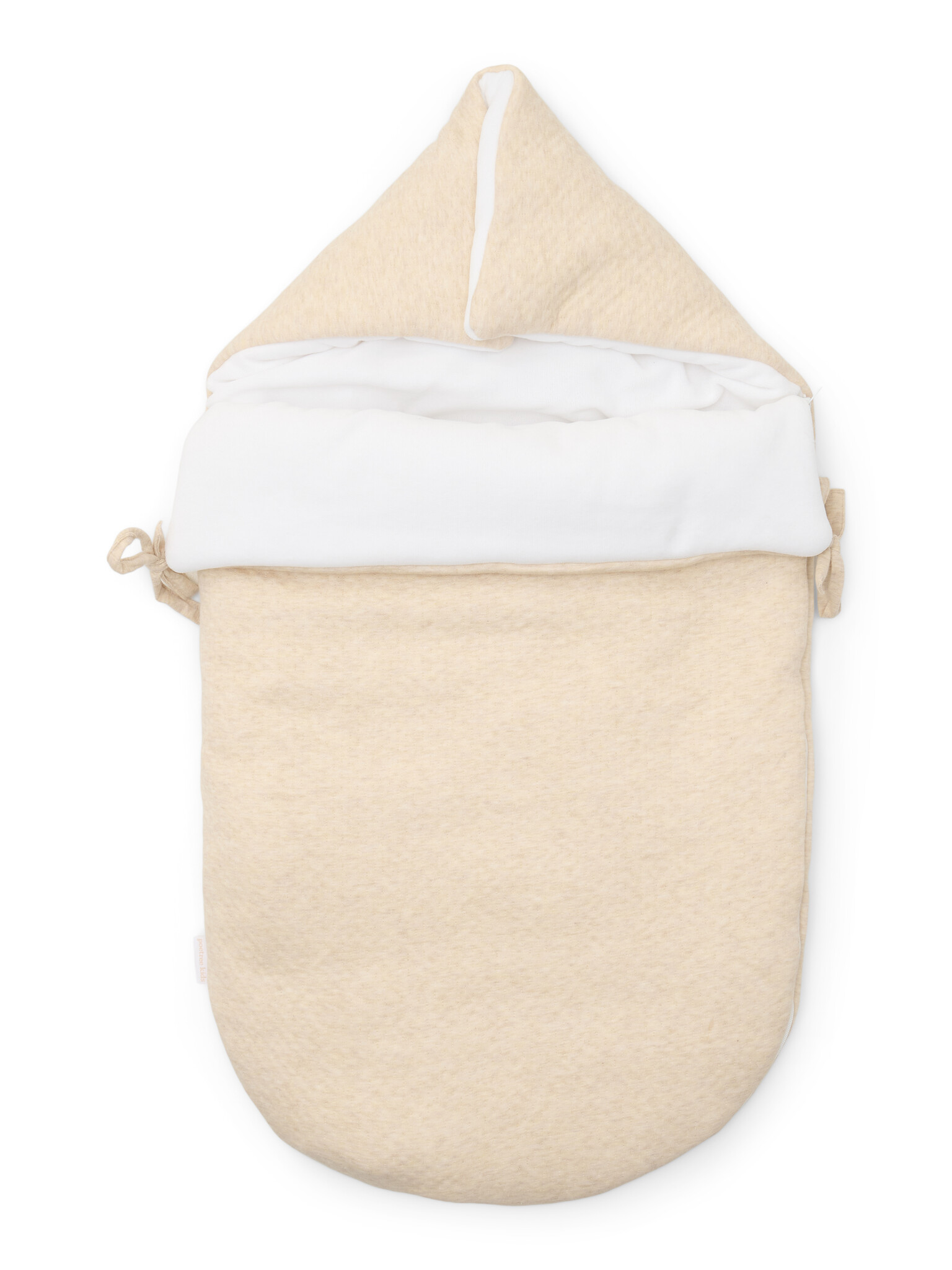 Footmuff 3/5 point belt Étoile Sand