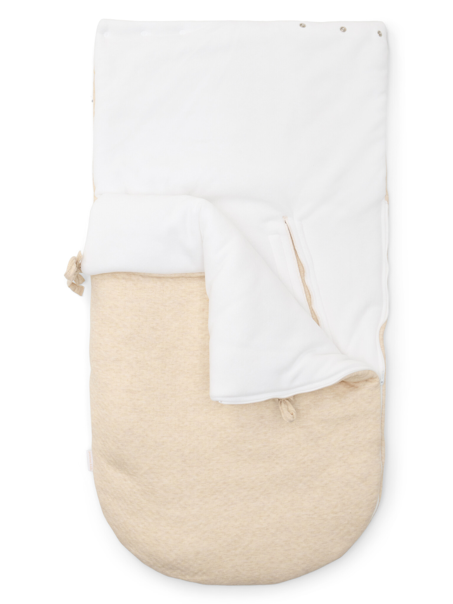 Footmuff 3/5 point belt Étoile Sand