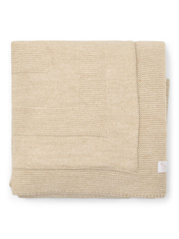 Aspen Wool Blend Crib blanket Camel