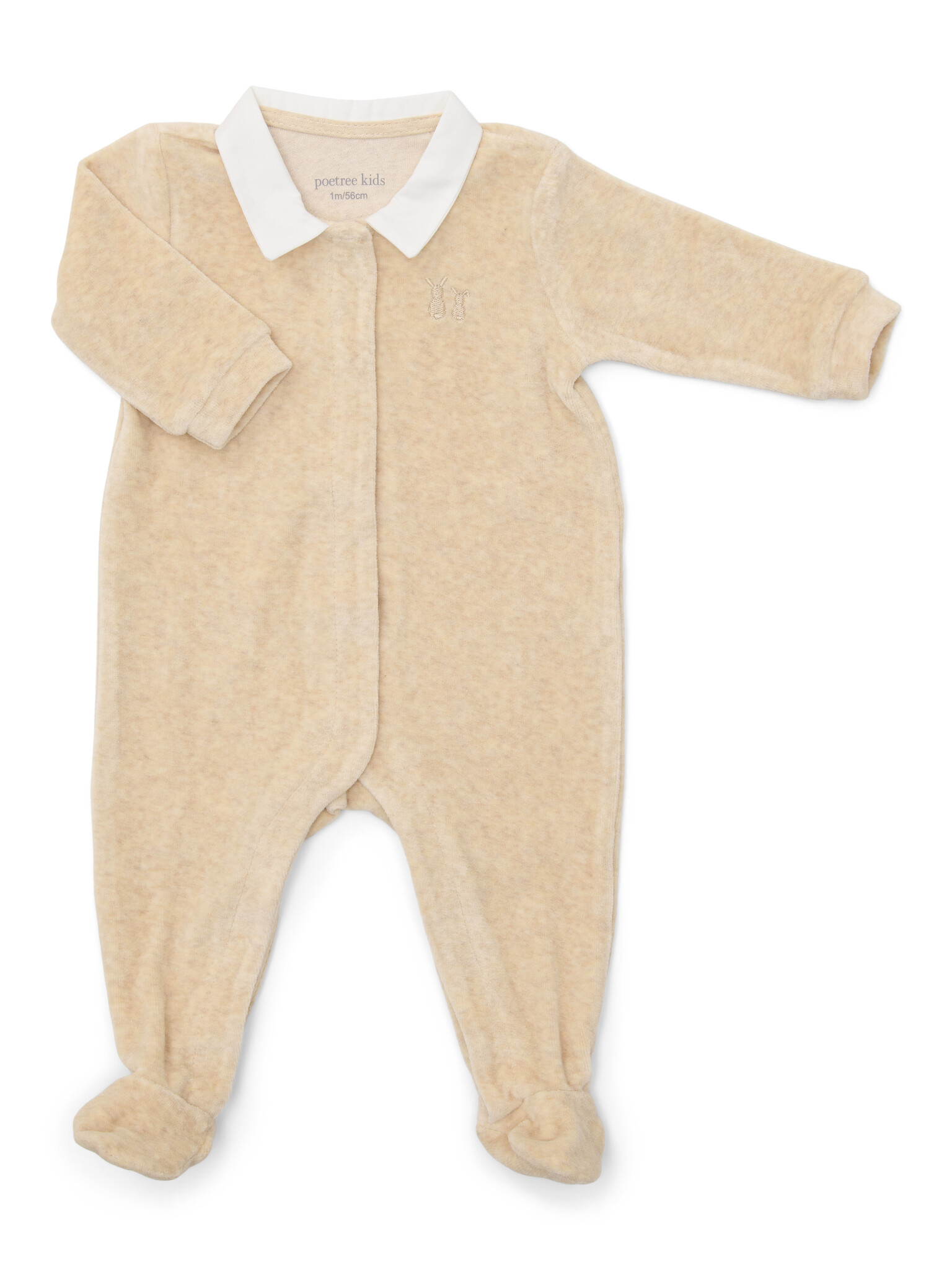 Combinaison Bébé Velours Sand