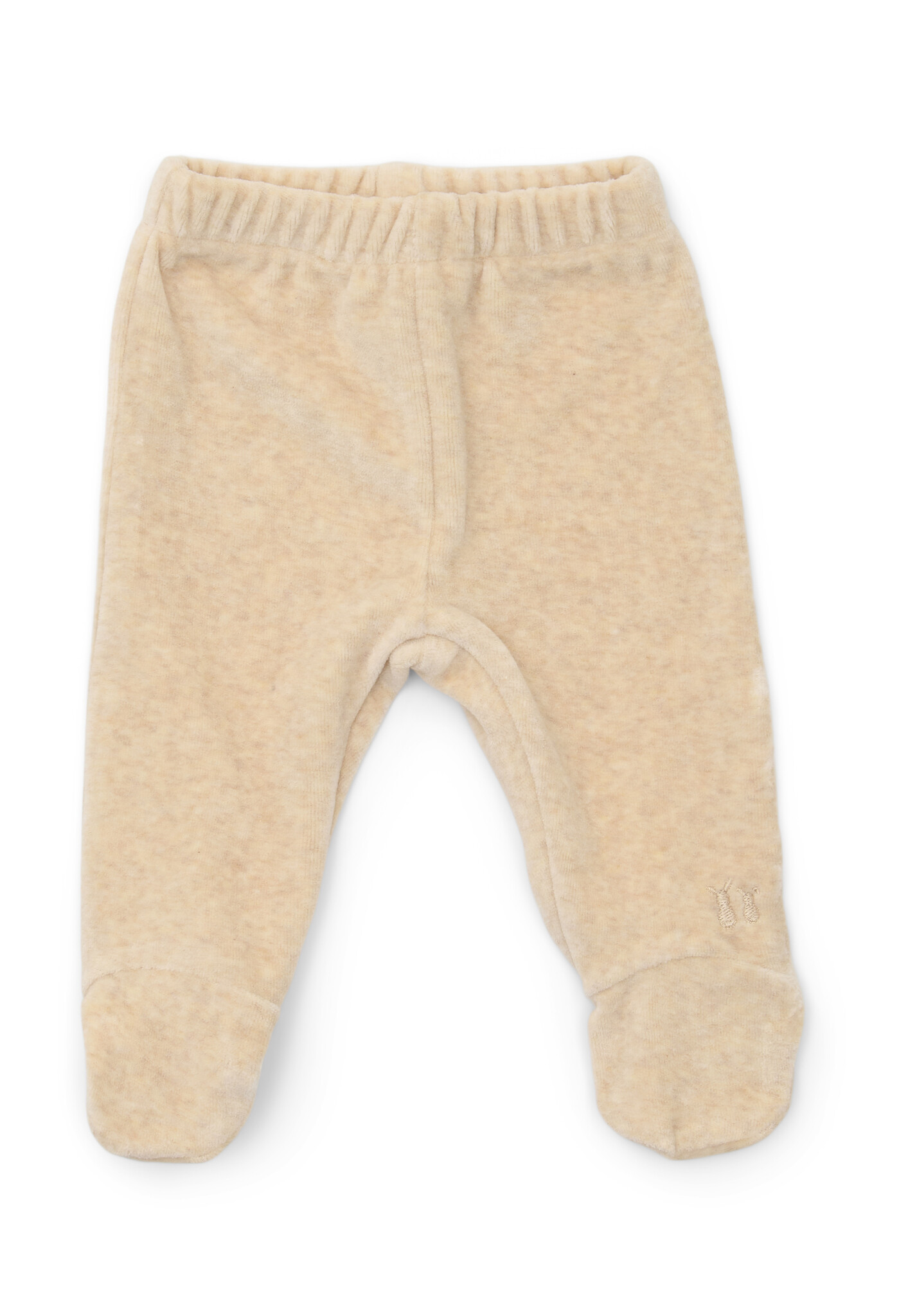 Comfy velours baby set Sand