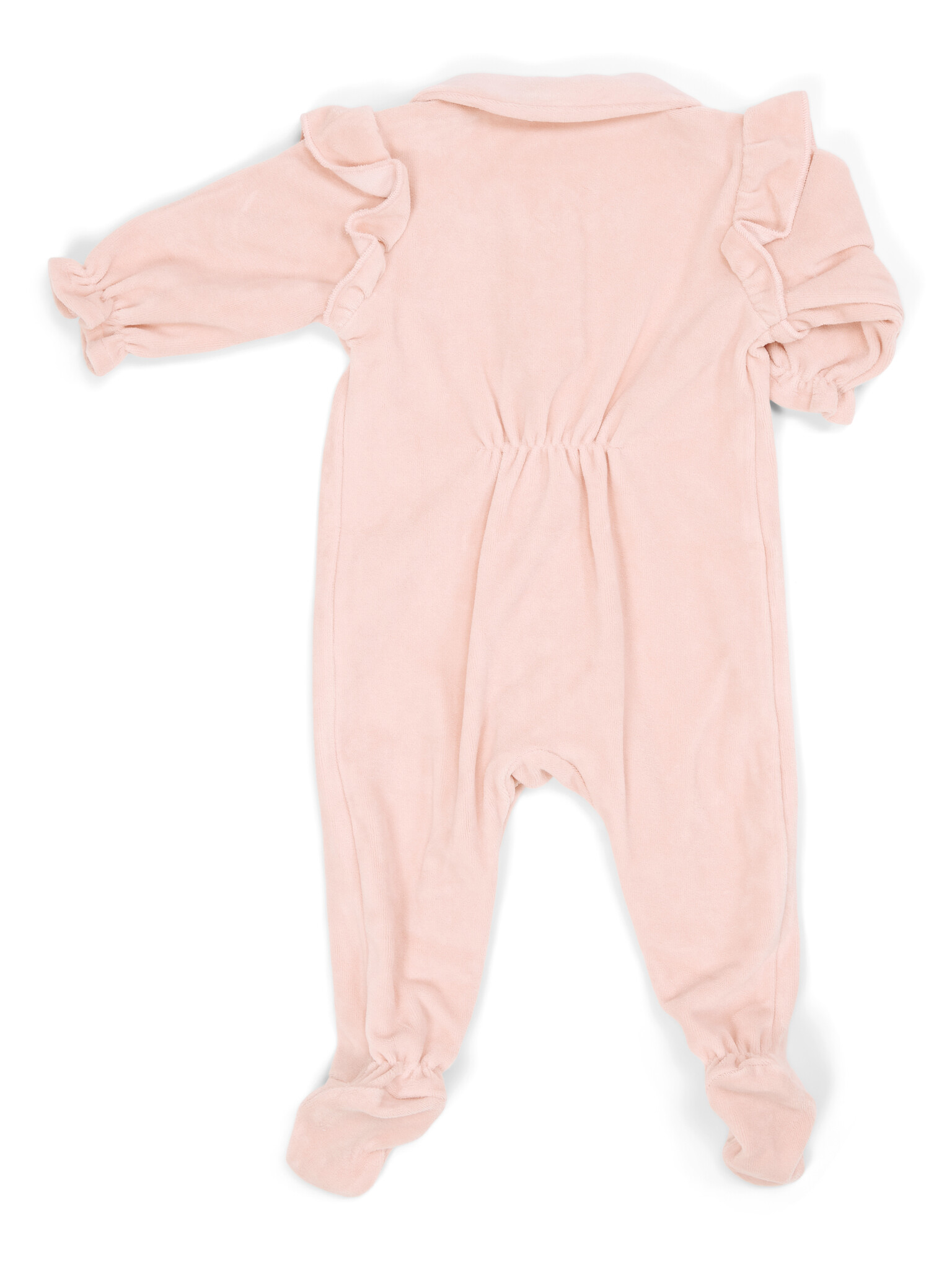 Dors Bien Velours à volants Blush Pink