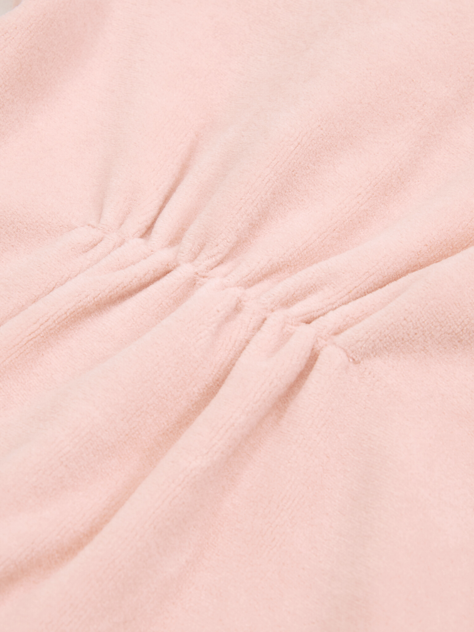 Dors Bien Velours à volants Blush Pink