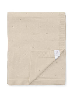 Saint Tropez Katoenen Wiegdeken Beige