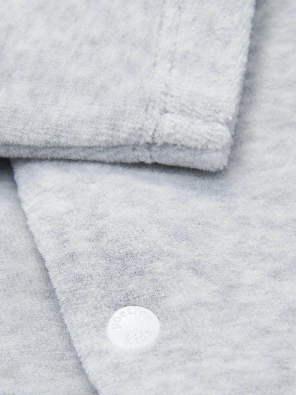 Poetree Kids Comfy Velours Baby Set Grey melange