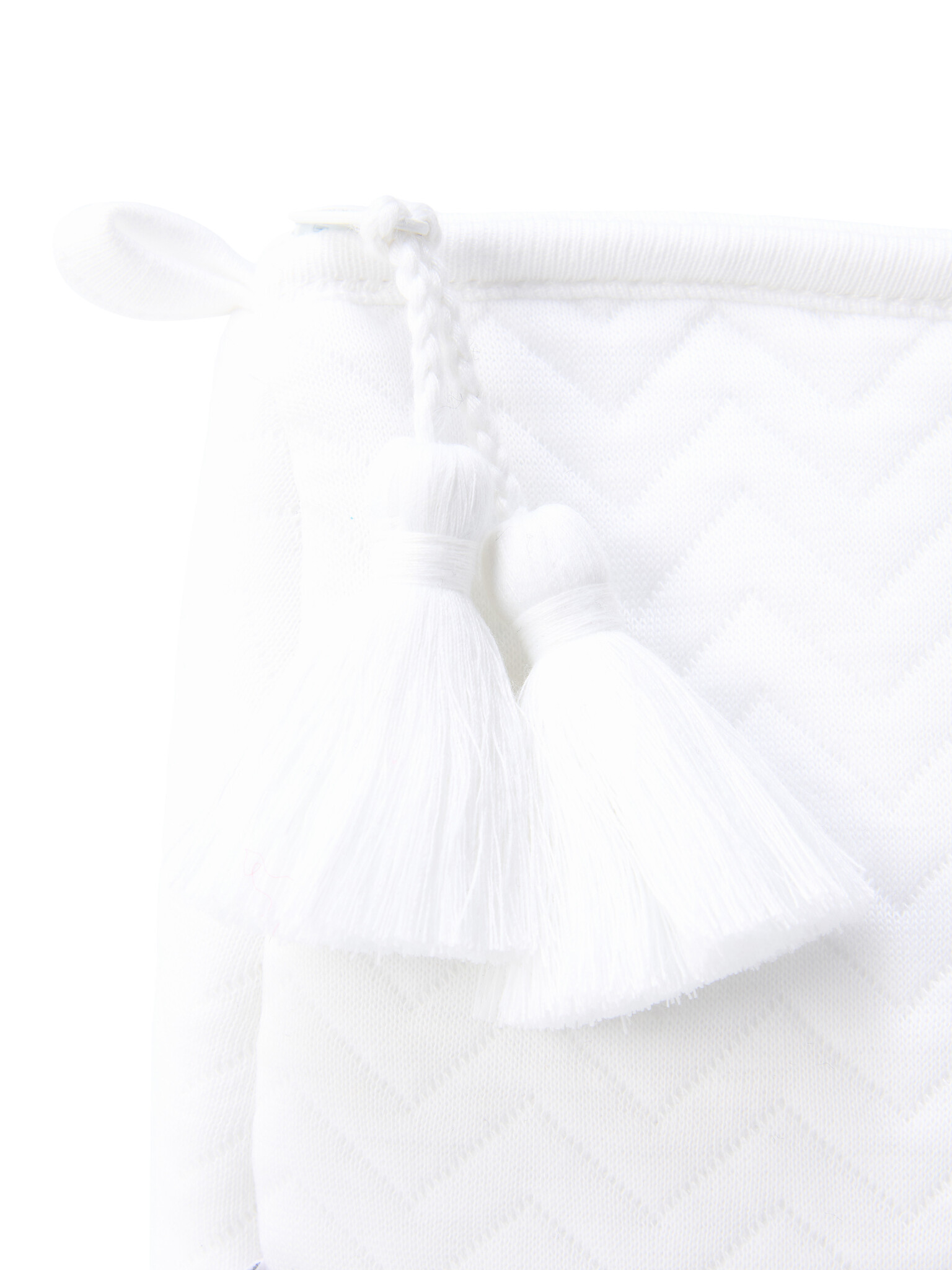 Toilettas Chevron White