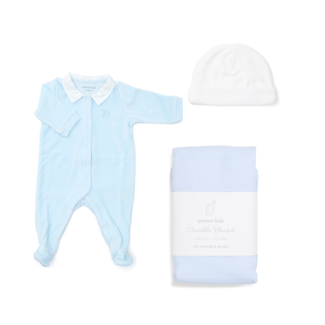 Ensemble-cadeau Bleu tendre