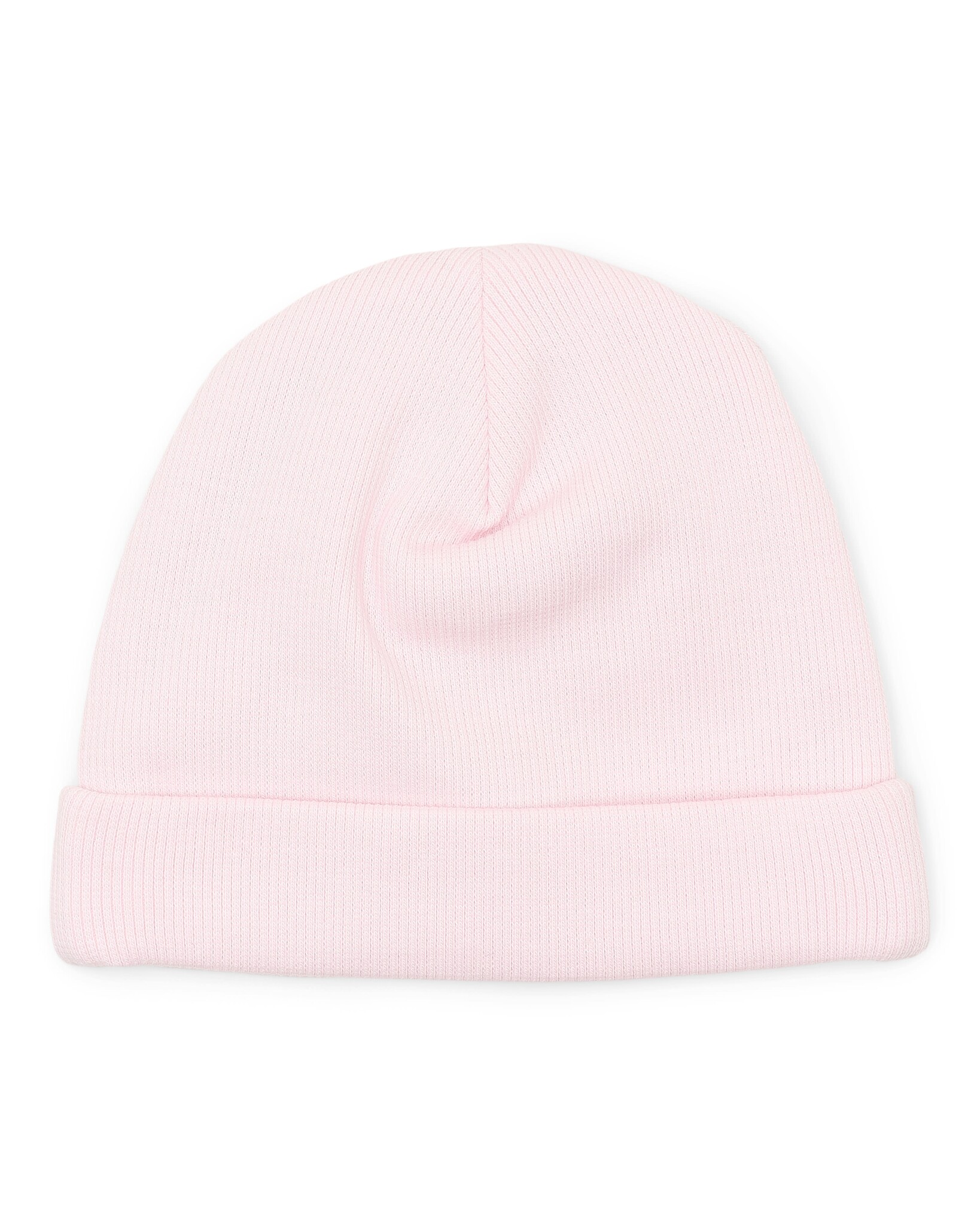 Baby hat Olivia 2x2 rib Soft Pink