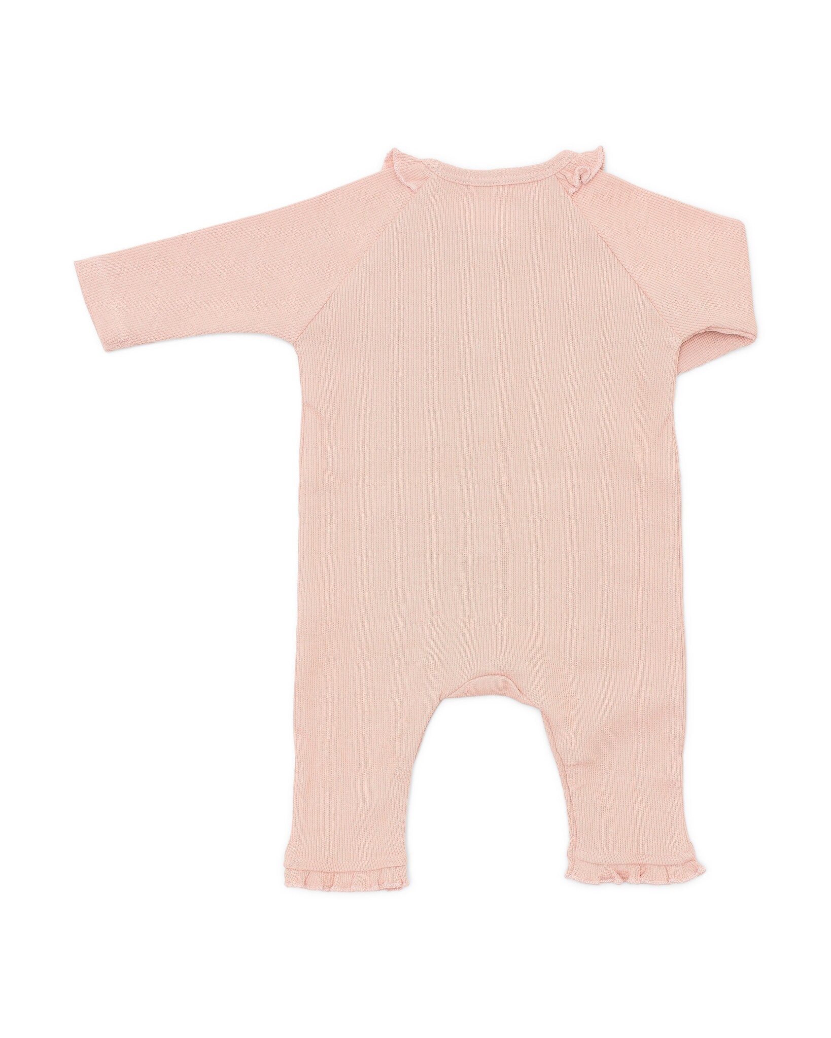 Olivia babypakje 2x2 rib Blush Pink