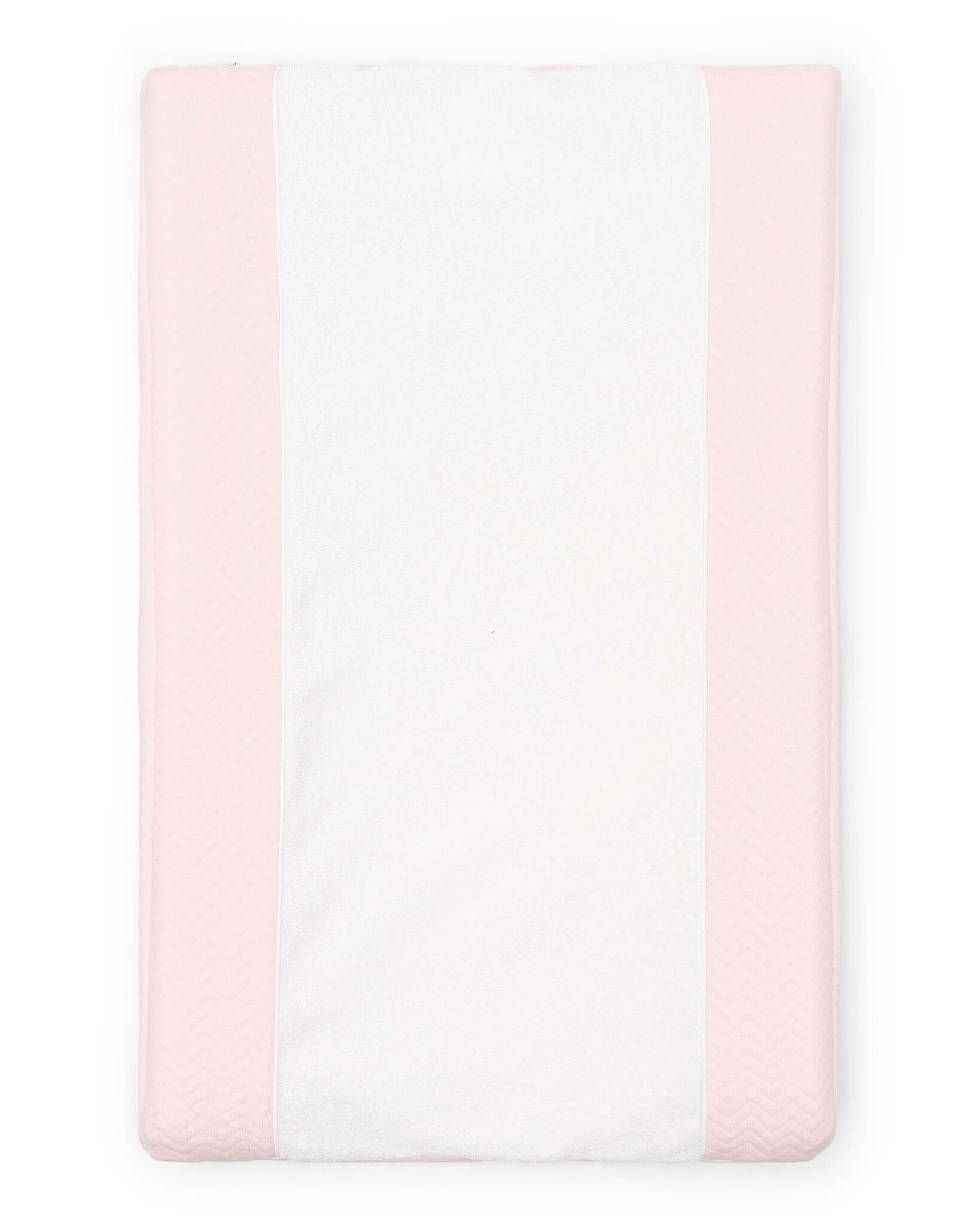 Changing mat cover Chevron Light Pink