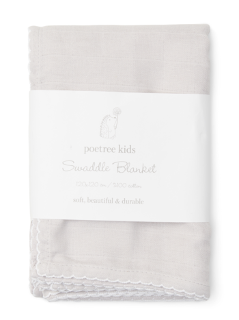 Swaddle doek Light Grey