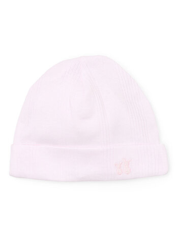 Bonnet bébé Teddy Rose tendre
