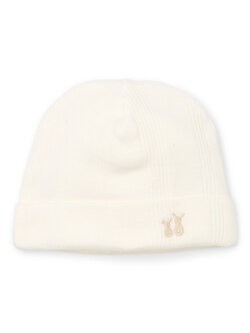 Bonnet bébé Teddy Crème