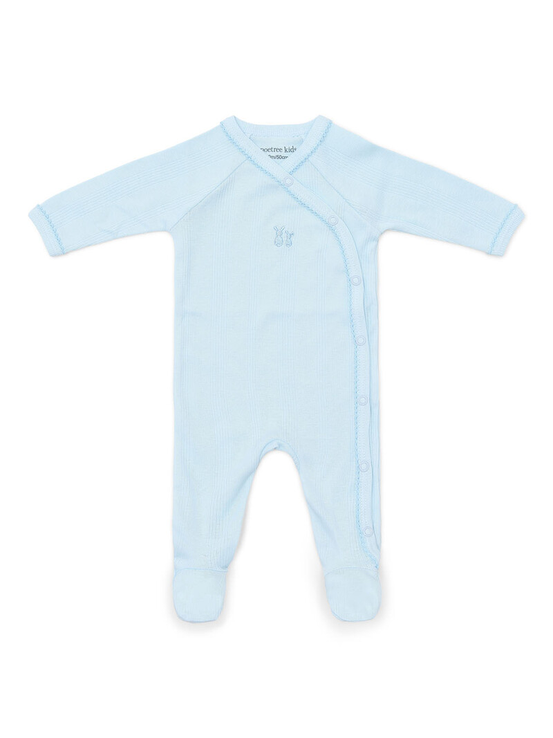 Combinaison nouveau-né Teddy Baby-Blue