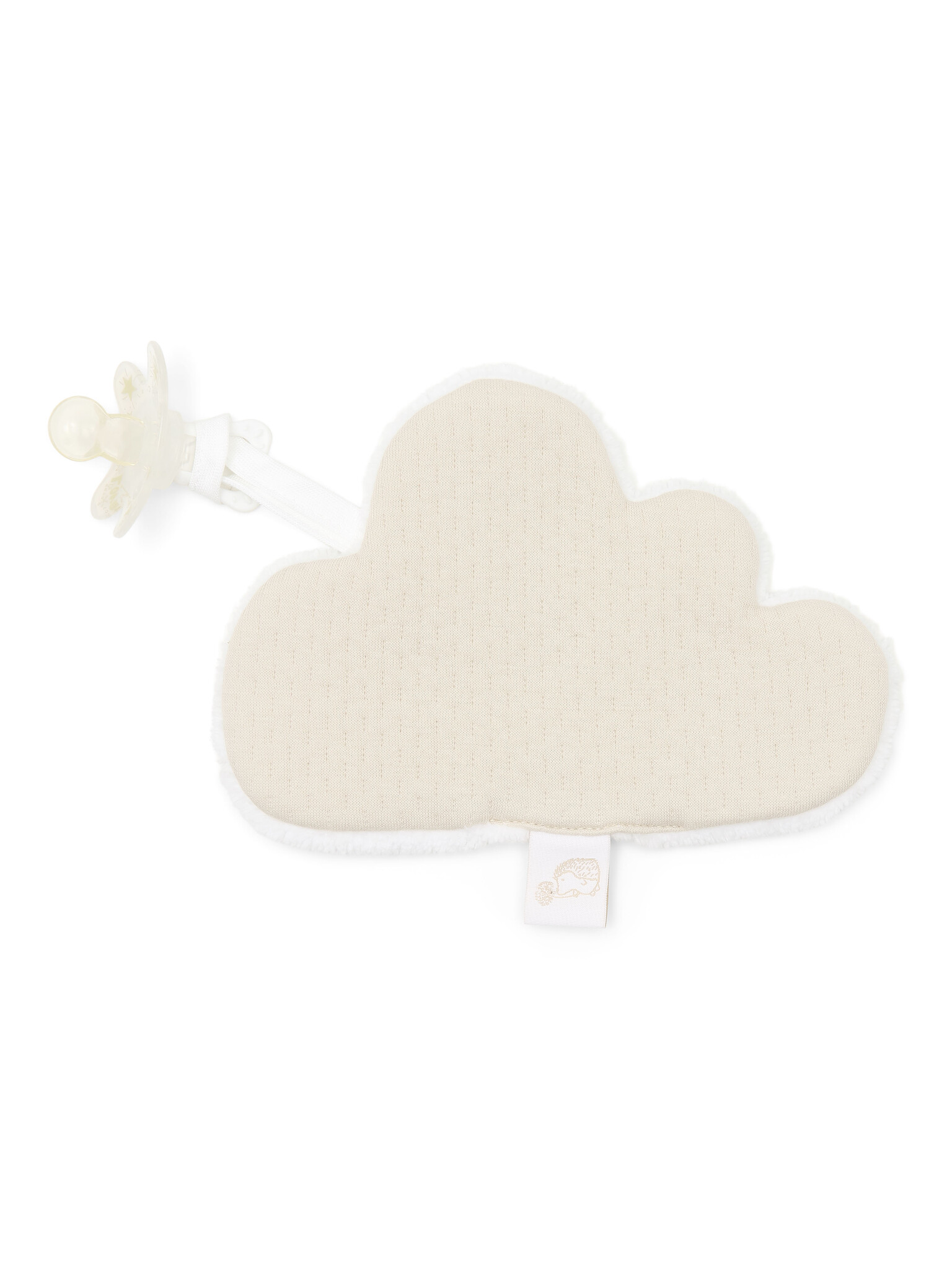 Beige Pacifier cloth Cloud Little Voyager