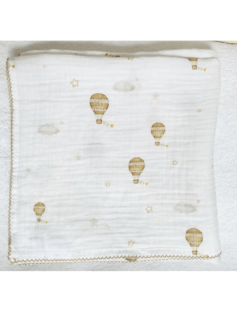 Swaddle doek 120x120cm Little Voyager