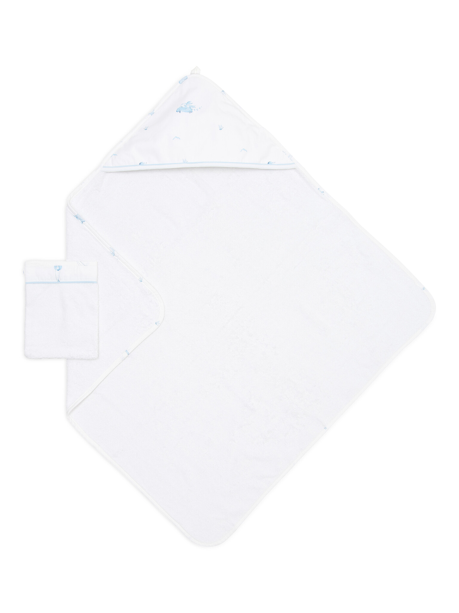 Blue Dreams Badcape & washandje