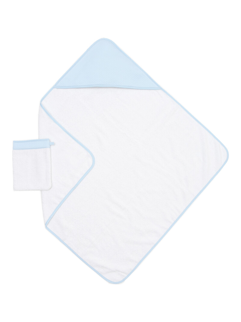 Blue Dreams Hooded towel & washcloth