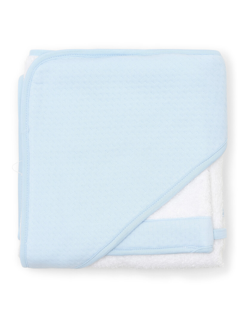 Blue Dreams Hooded towel & washcloth