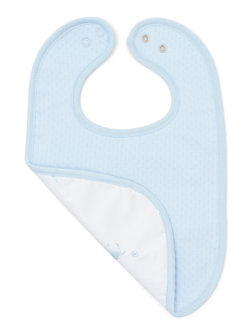 Bavoir double face Blue Dreams