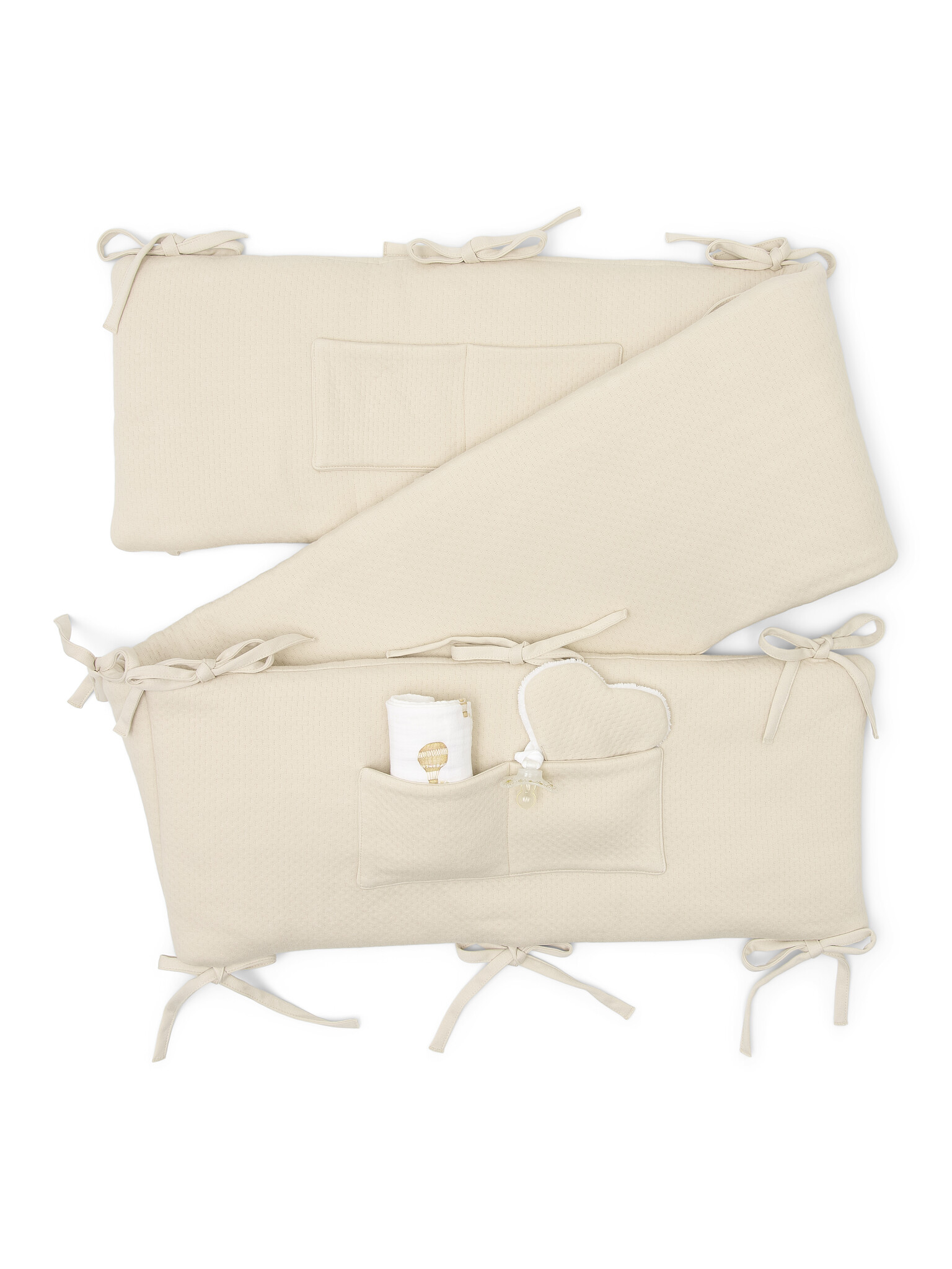 Beige Tour de parc/lit Little Voyager