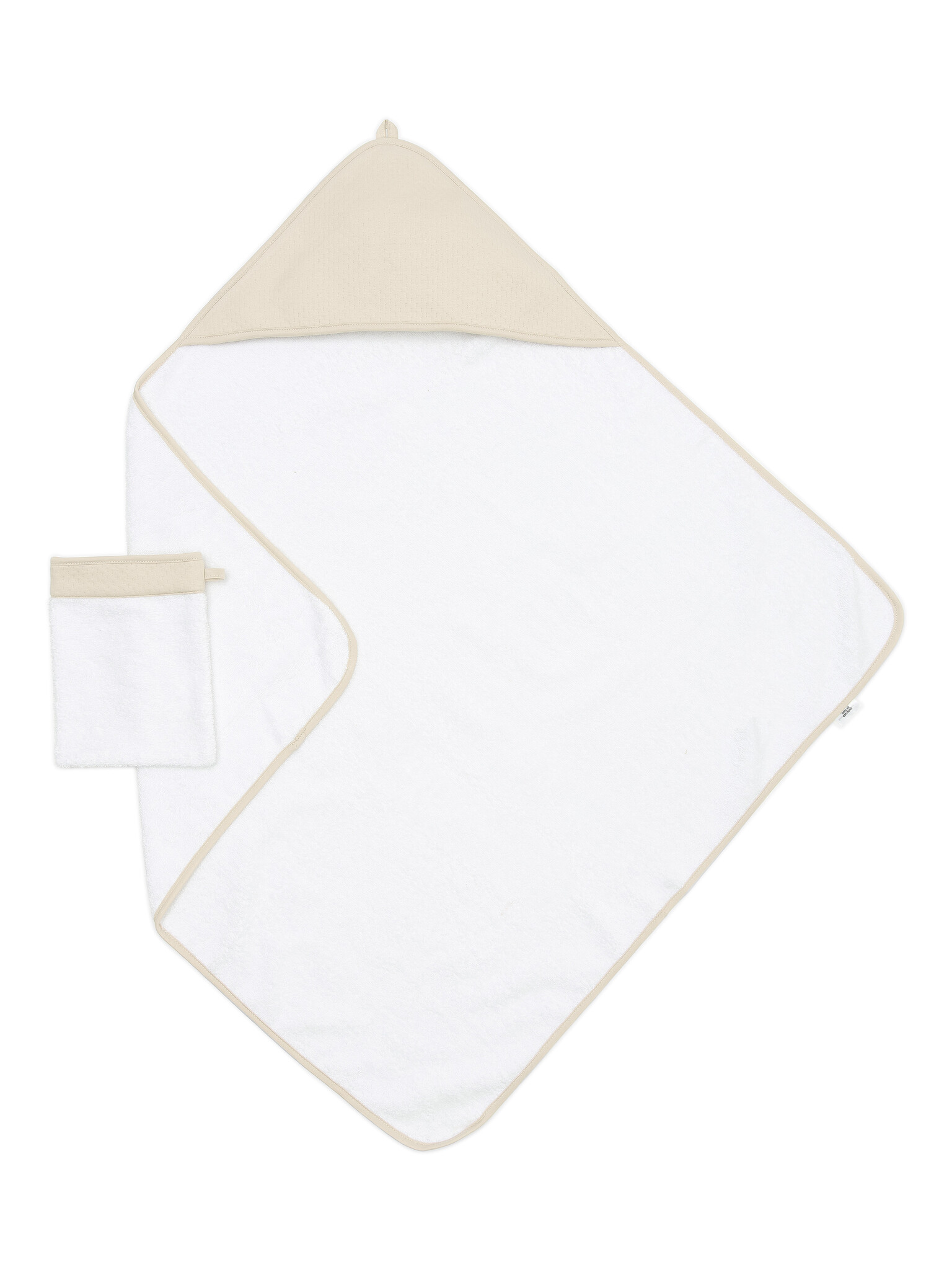 Cape de bain & gant de toilette Little Voyager