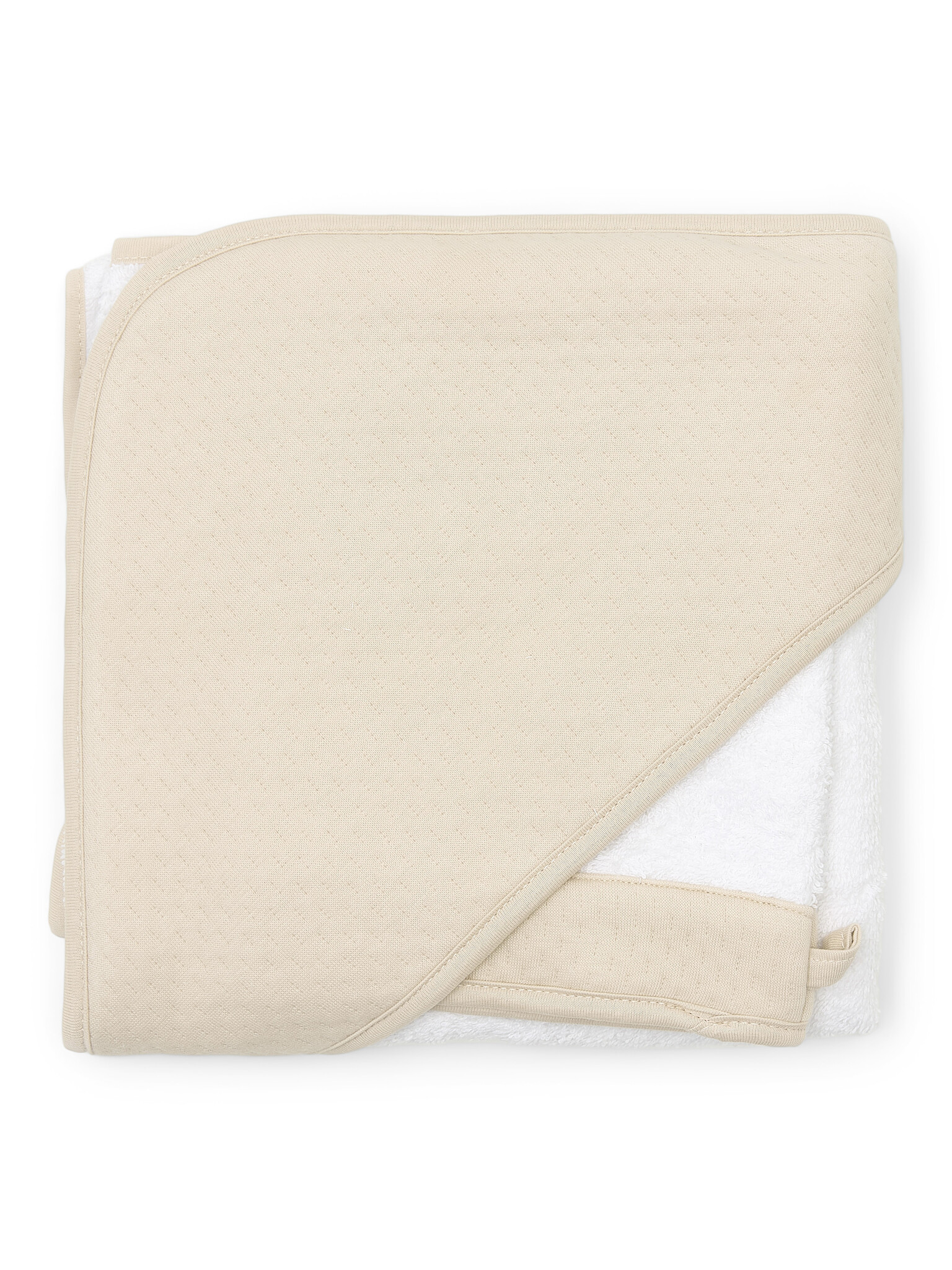 Cape de bain & gant de toilette Little Voyager