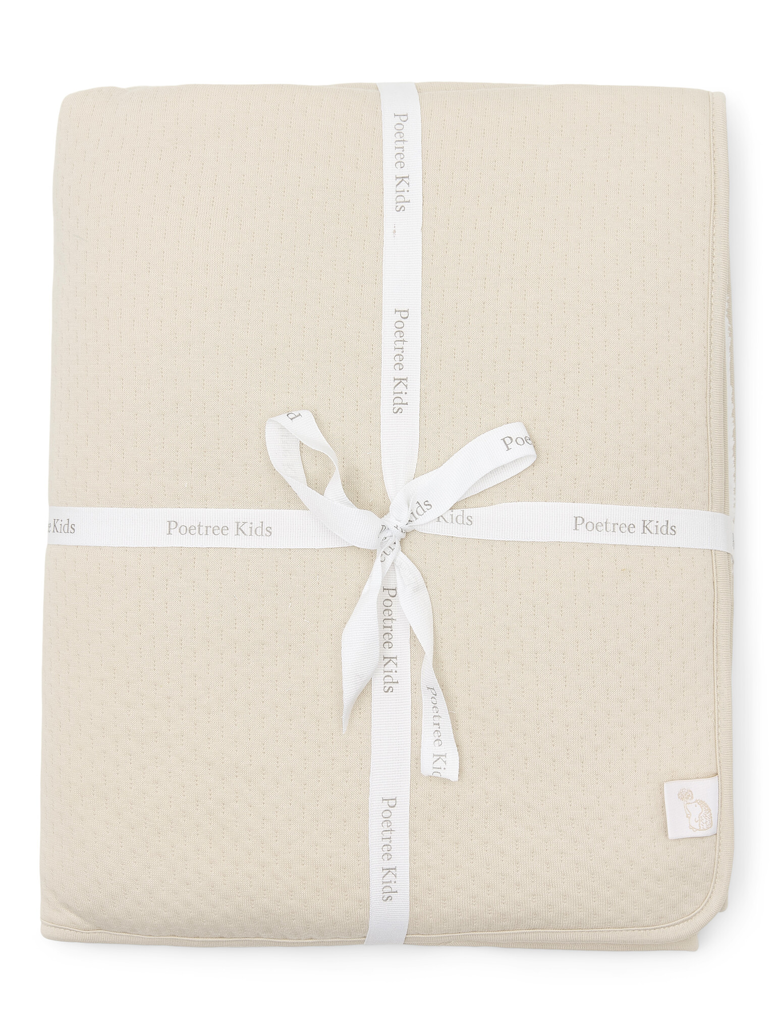 Couverture lit bébé Beige Little Voyager