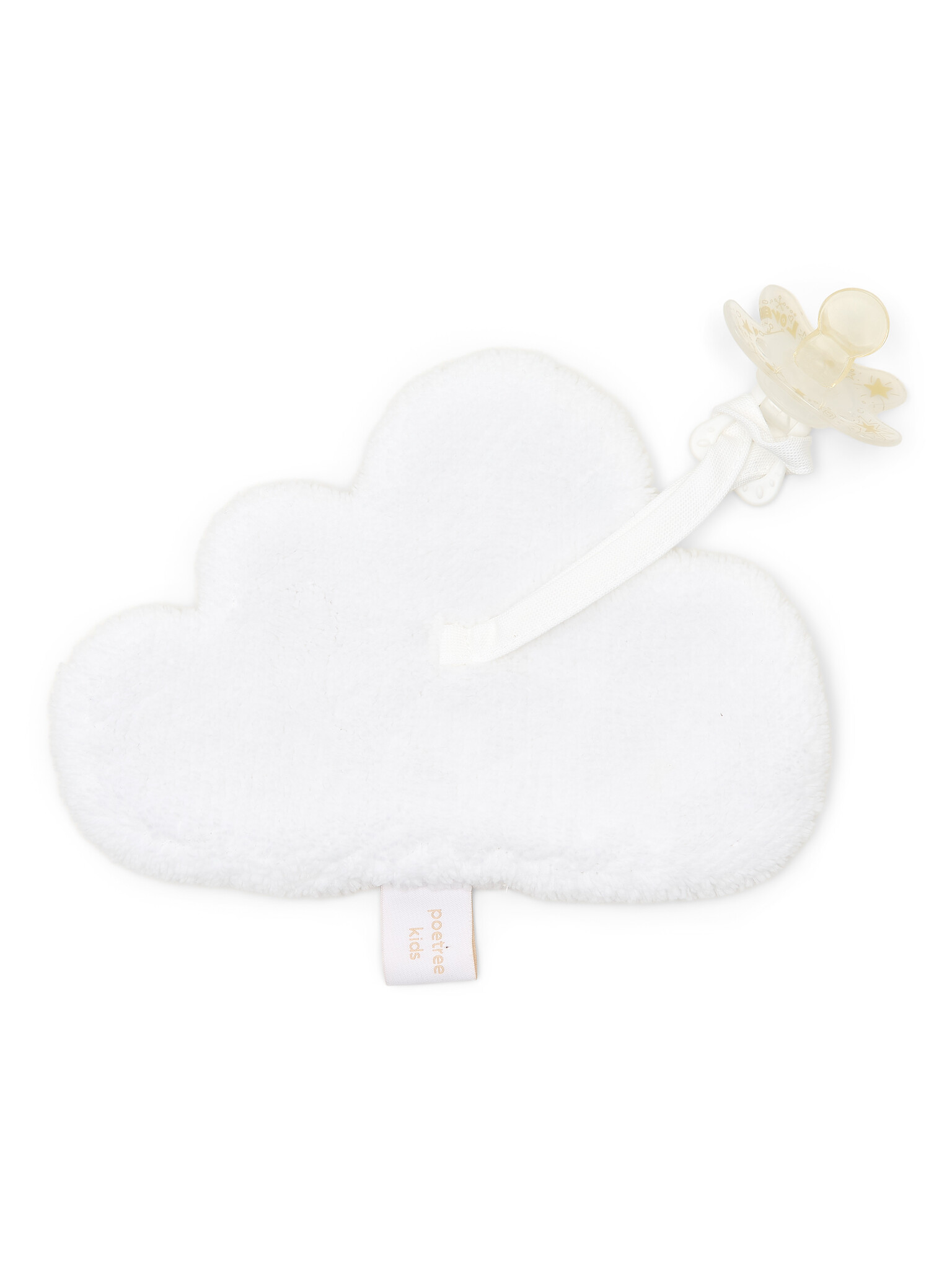 Beige Pacifier cloth Cloud Little Voyager
