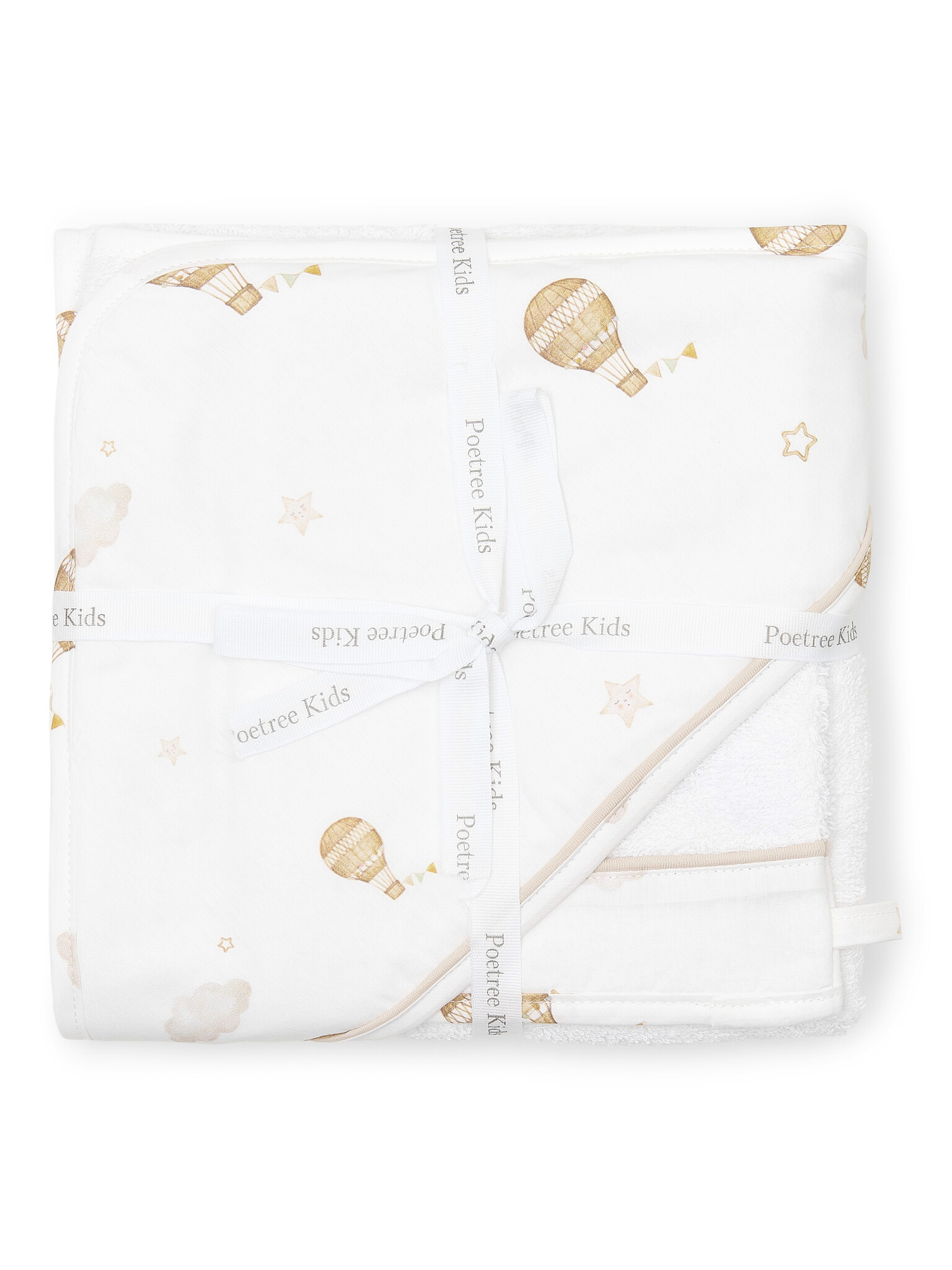 Little Voyager Cape de bain & gant de toilette