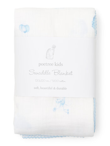 Swaddle blanket Blue Dreams