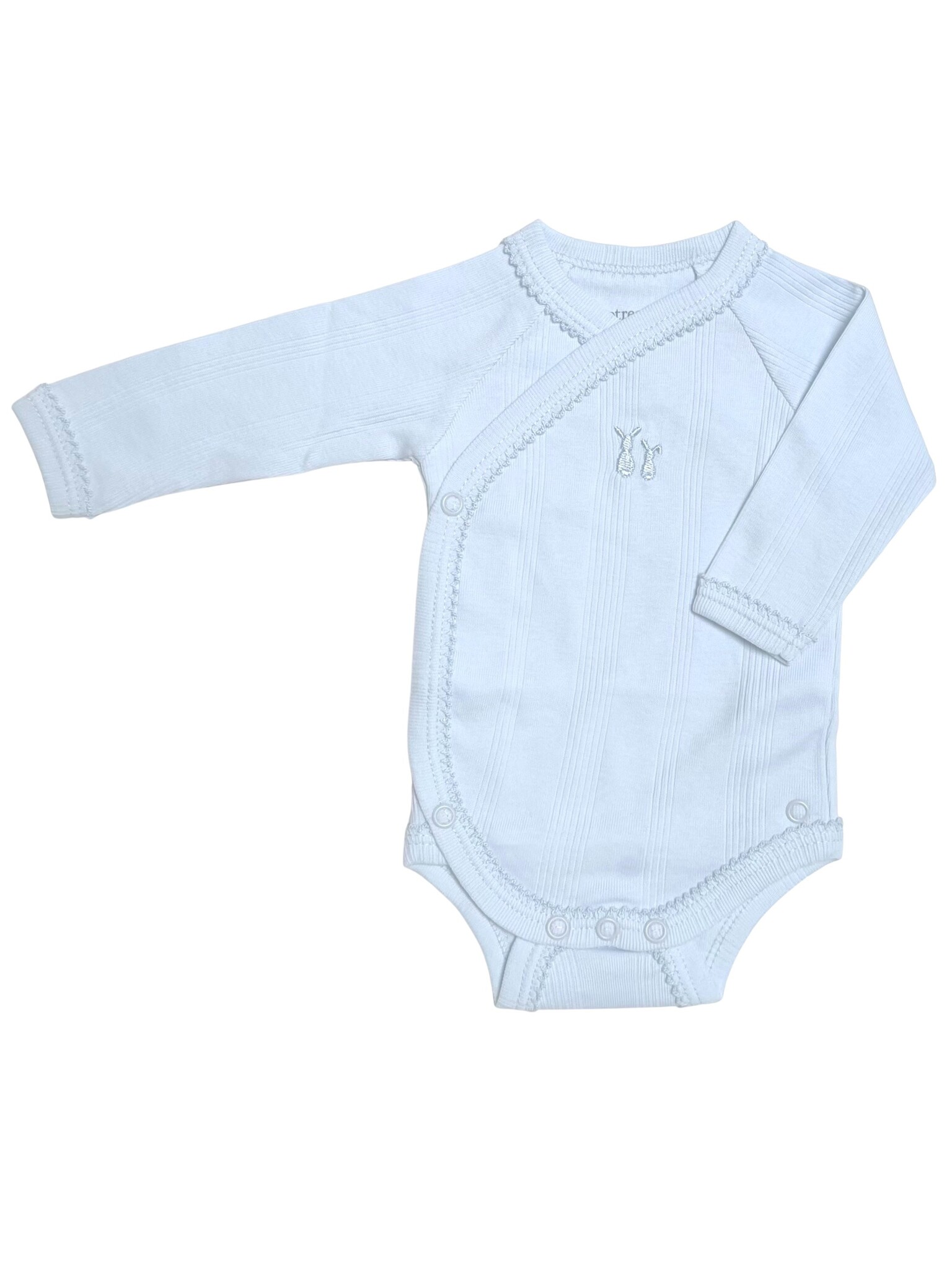 Baby Body Long Sleeve Teddy Baby Blue